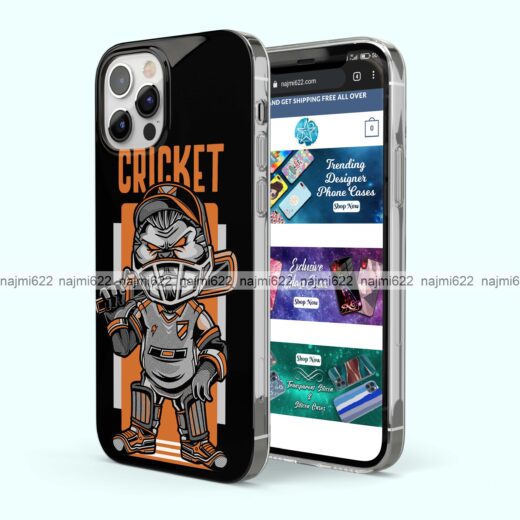 Cricket Sports Silicone Case