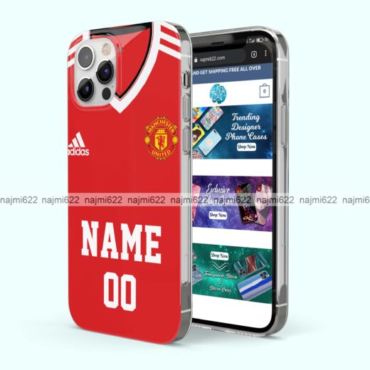 Manchester United Jersey Sports Silicone Case