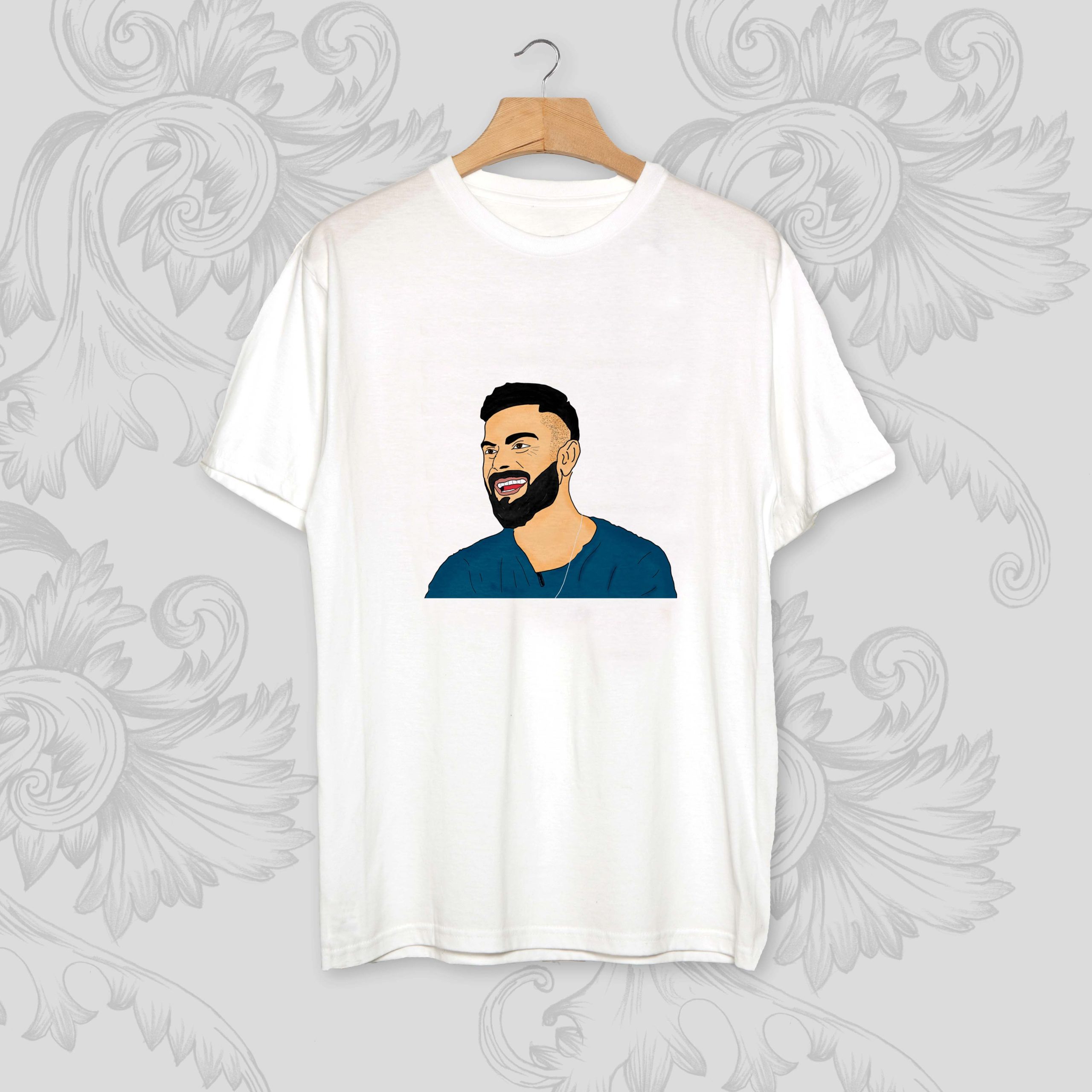 Virat Kohli Illustration Unisex T-Shirt