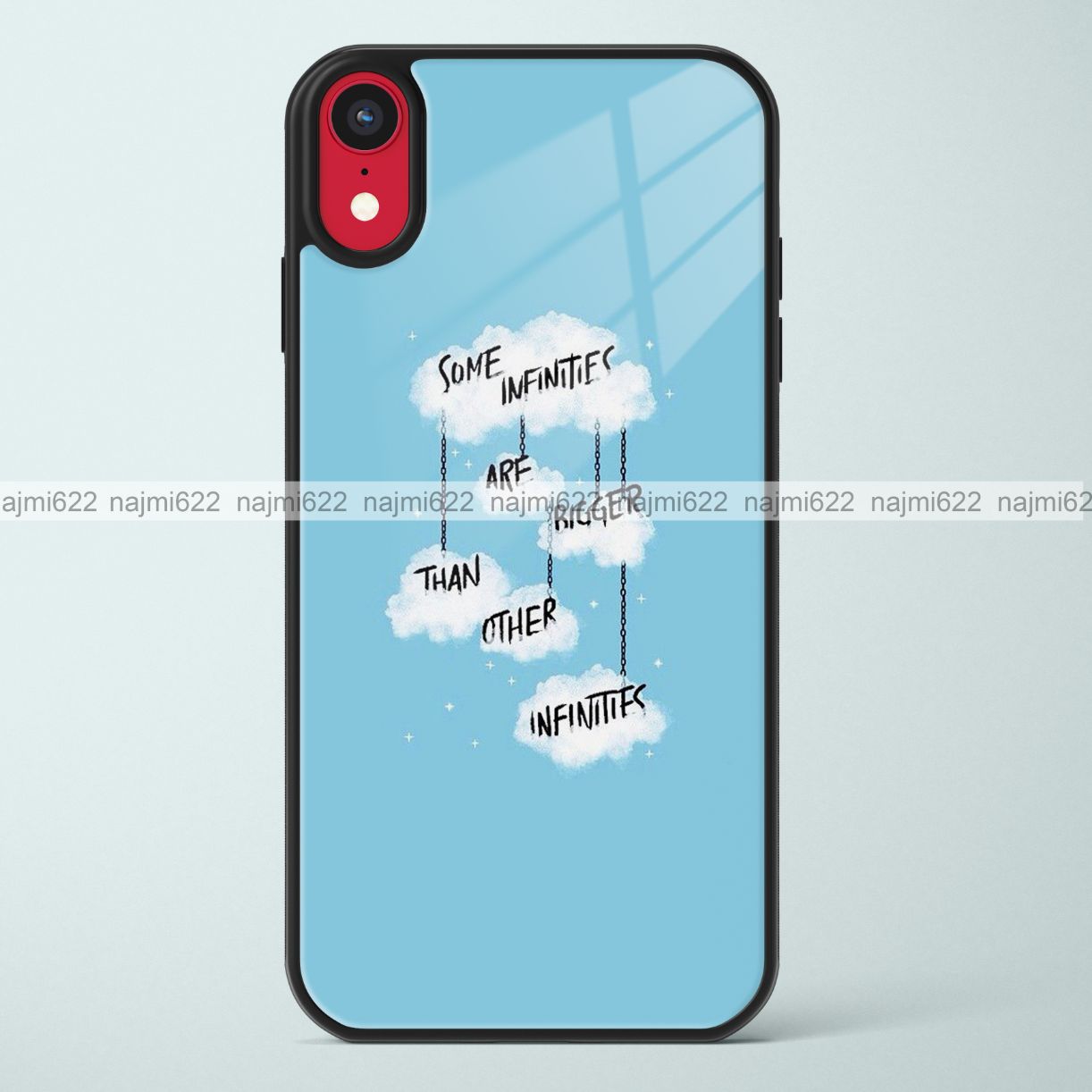 Some Infinities are Bigger than other Infinities Glass Case