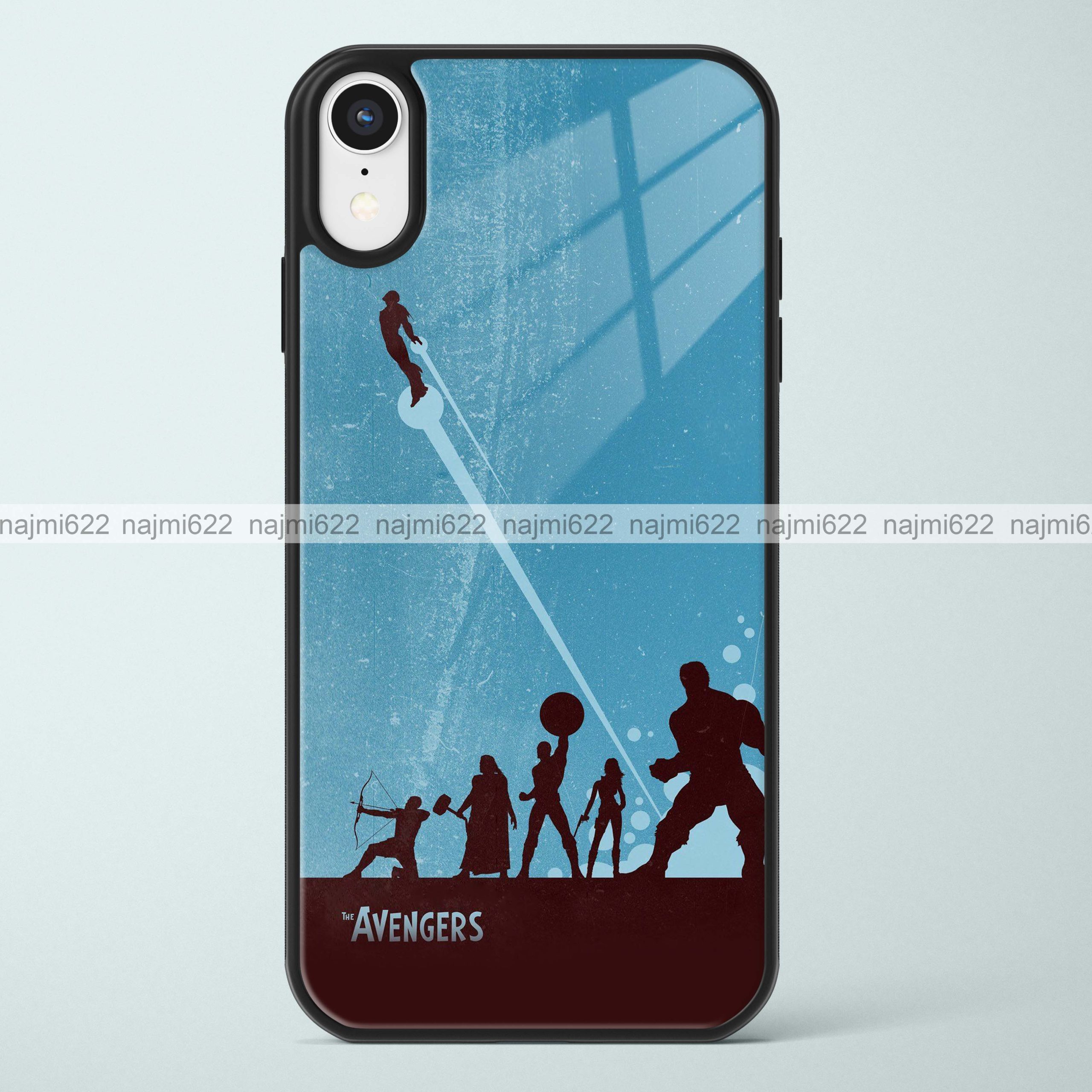 Avengers Glass Case