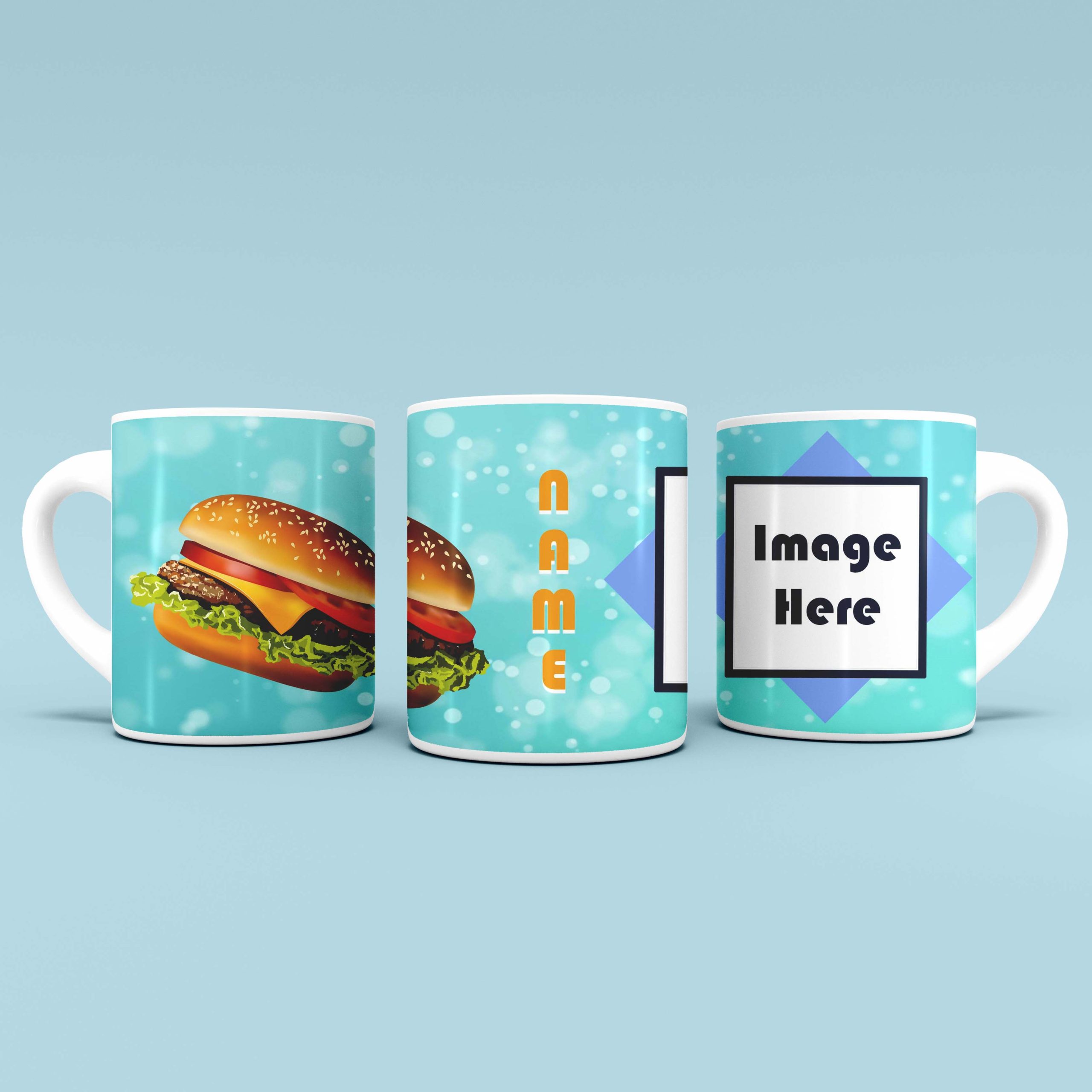 Burger Customized Mug