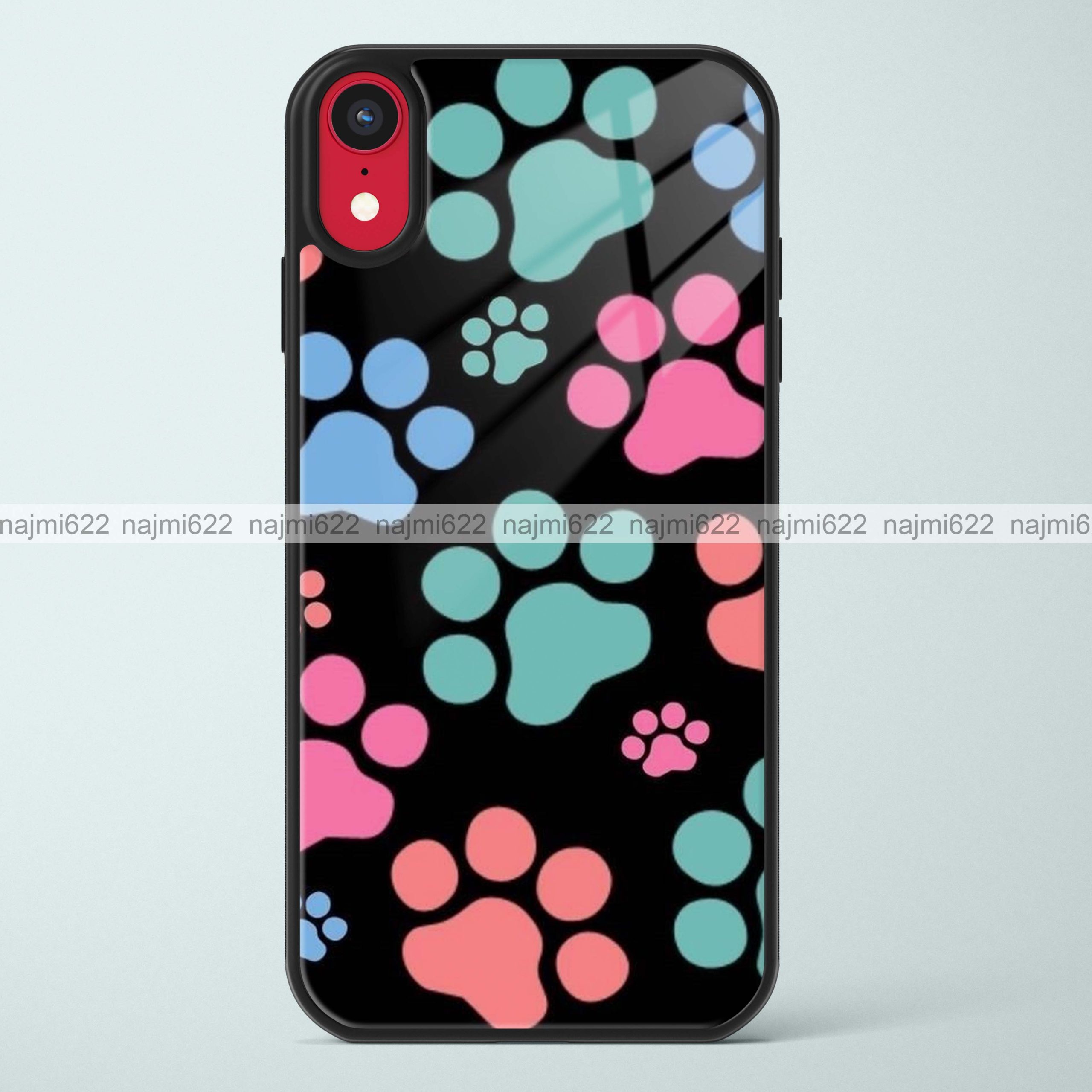 Cat Paw Glass Case