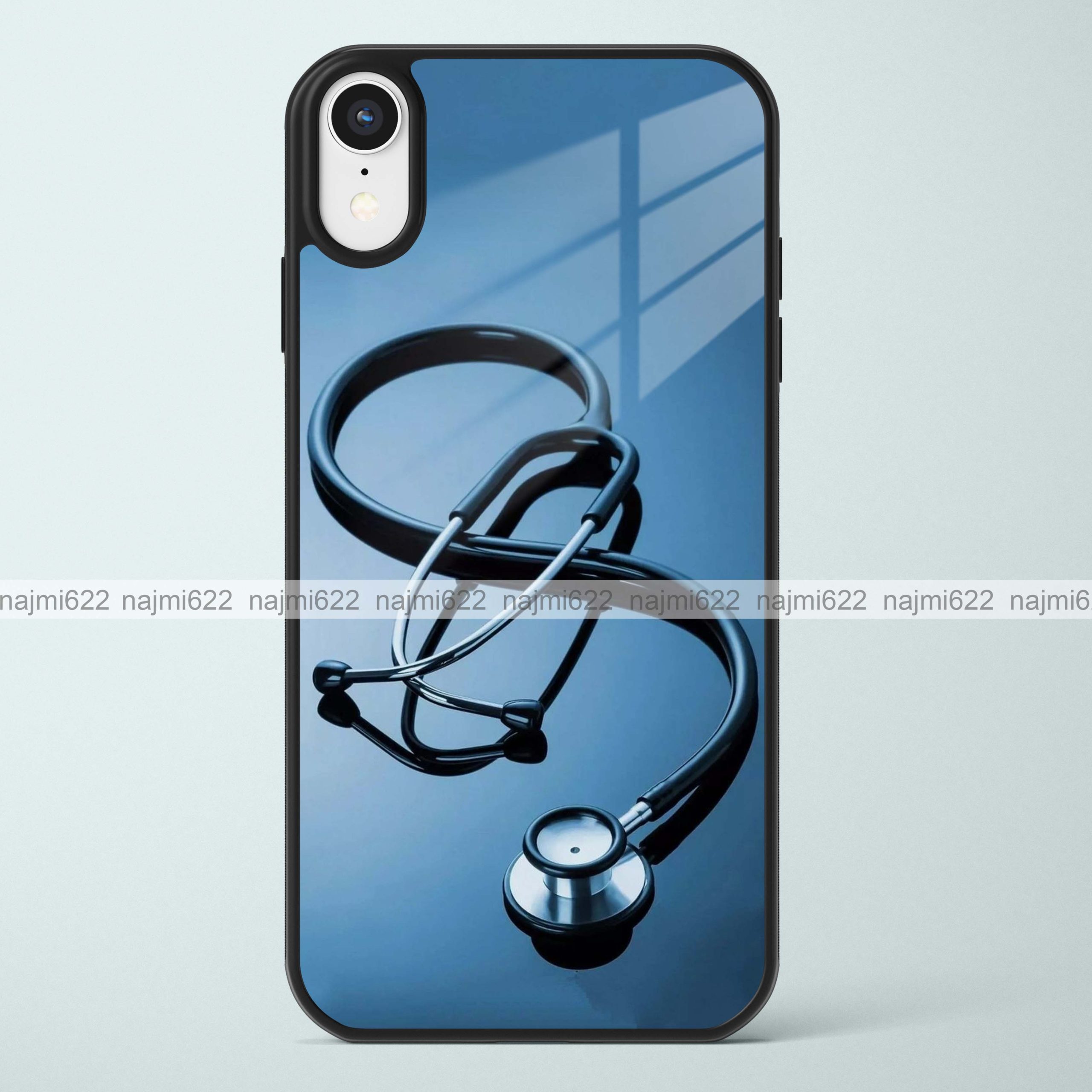 Doctor Stethescope Glass Case