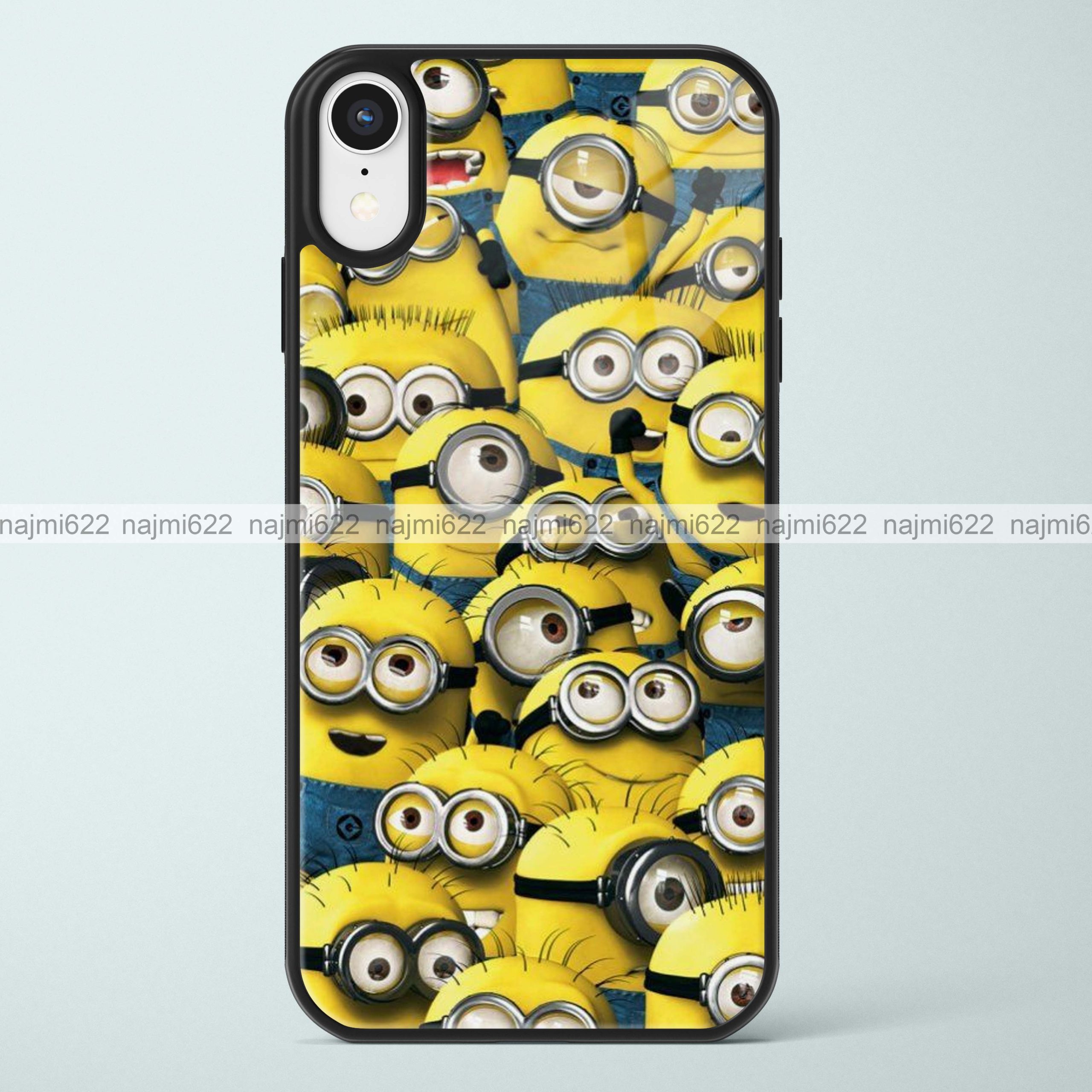 Minions Glass Case