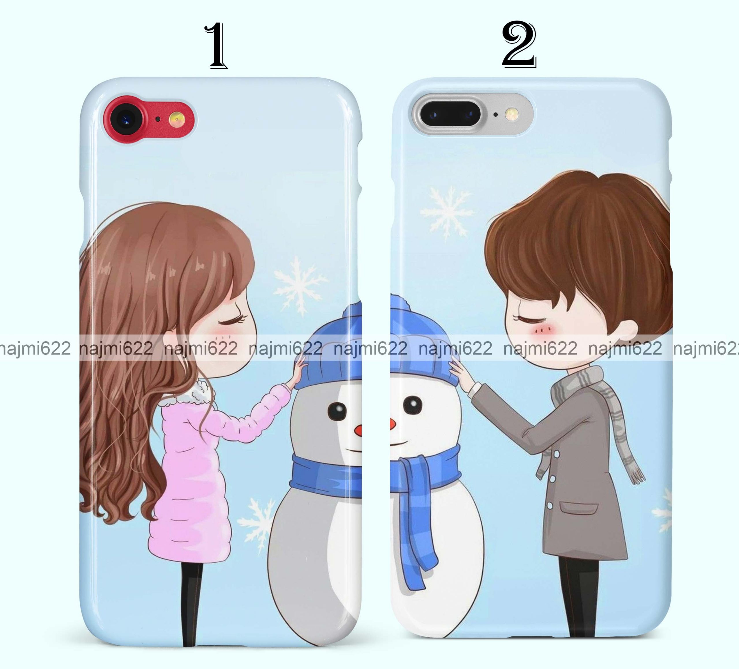 SnowMan Couple Case