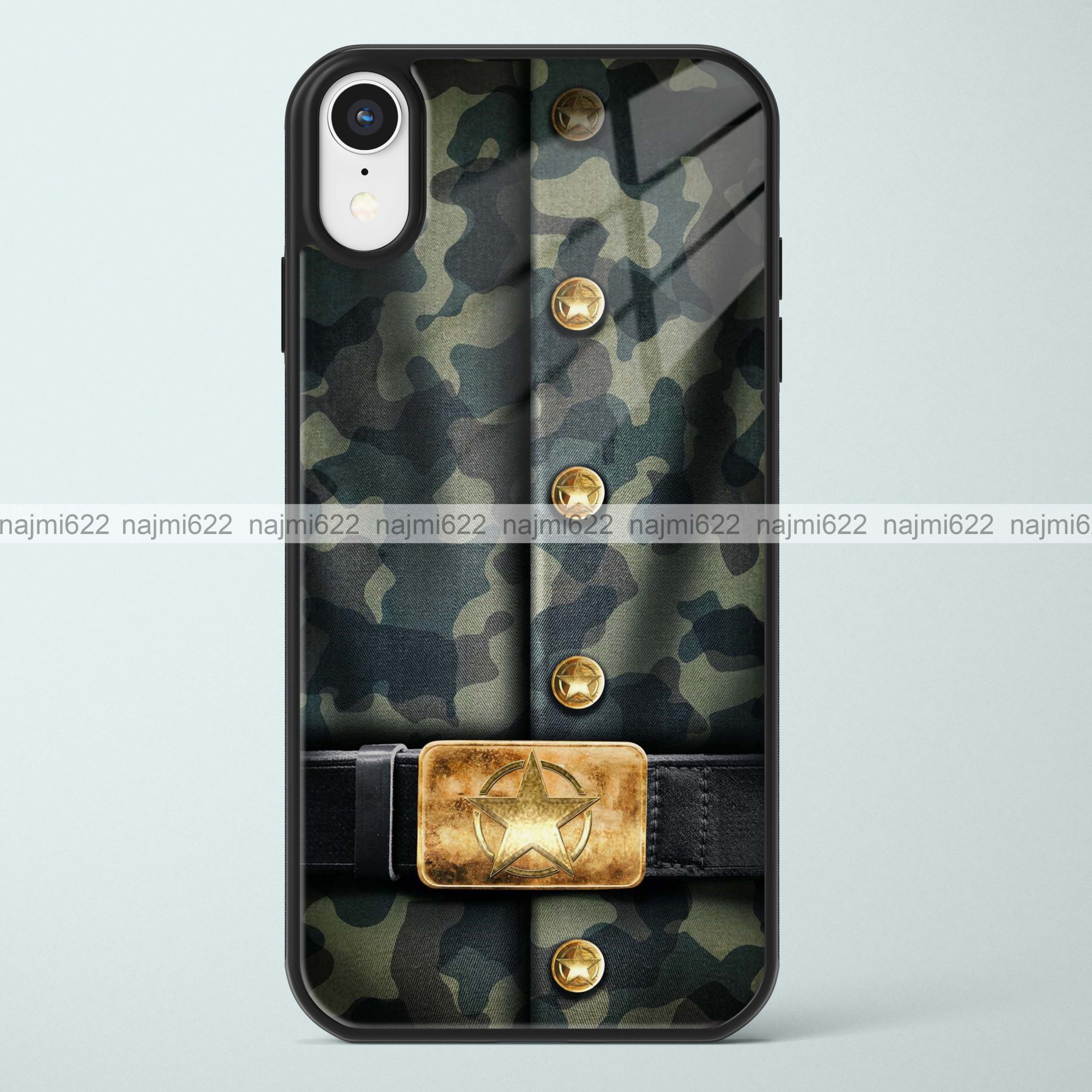 Soldier Clothes Glass Case
