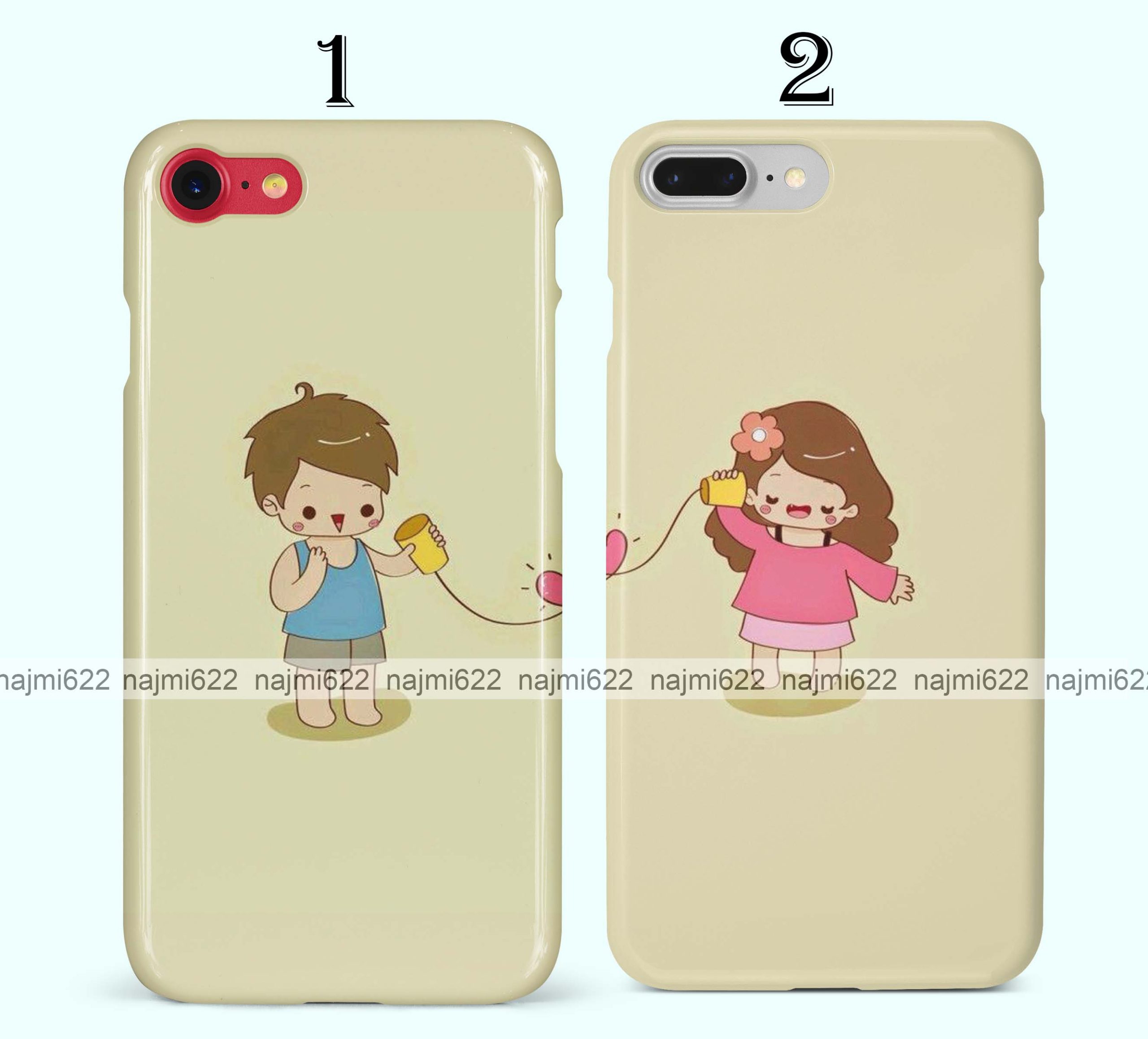 String Phone Couple Case