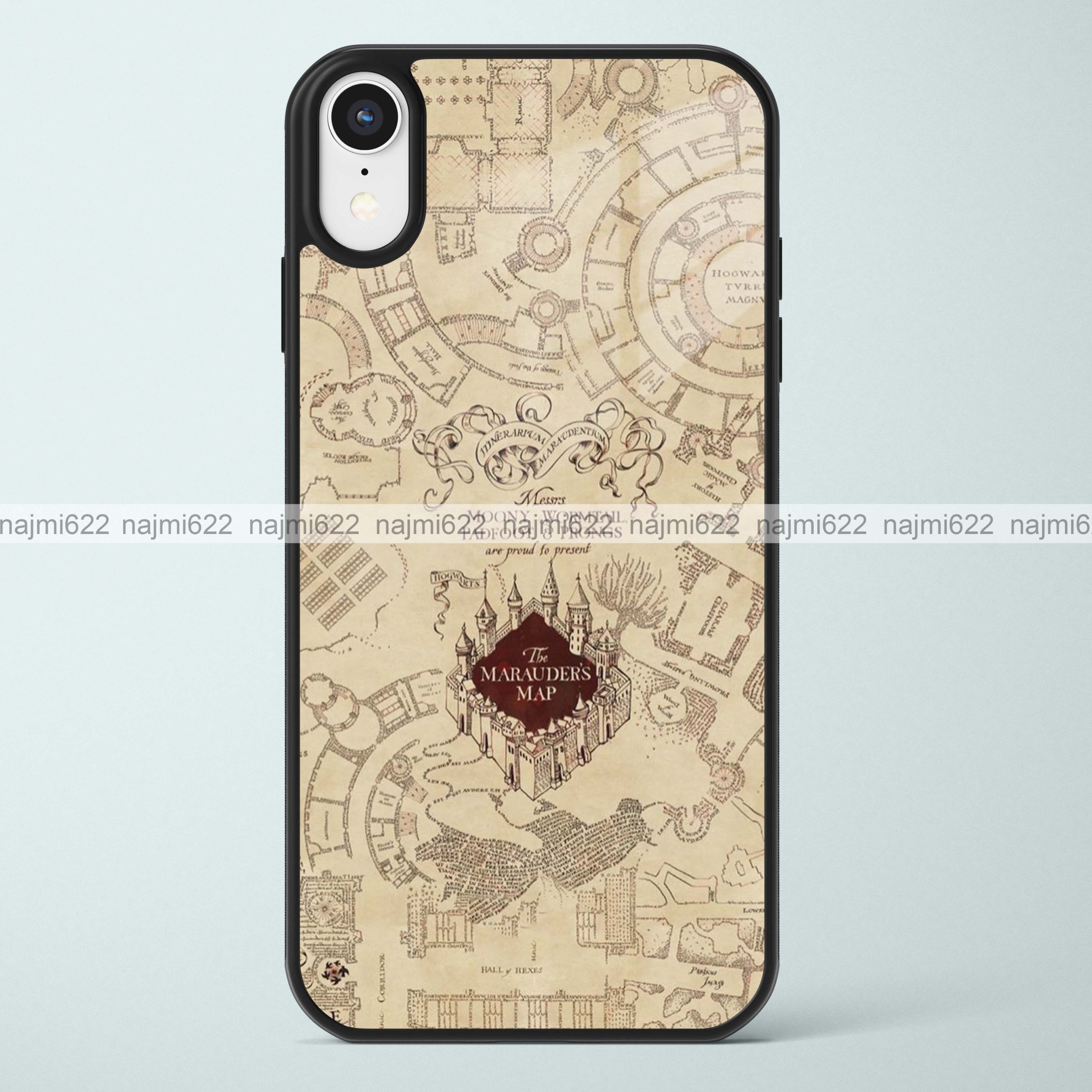 The Marauder's Map Glass Case